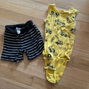 Carters 18 month summer outfit construction